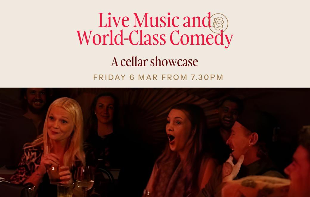 Friday Showcase | Live Music and World-Class Comedy